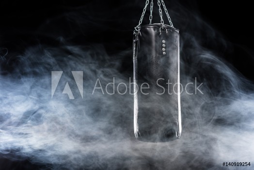 Picture of Black punching bag